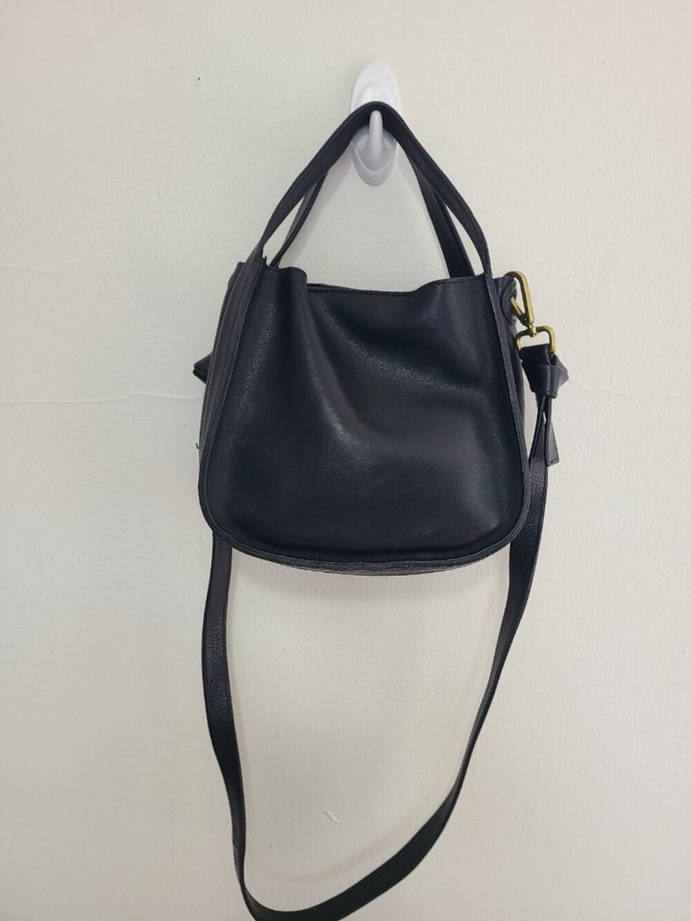 Madewell The Sydney Crossbody Bag Black